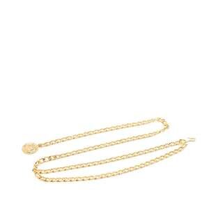 Chanel Coco Mark RUE CAMBON Chain Belt Gold Plated Women's CHANEL